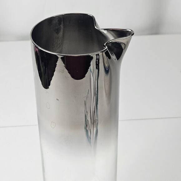 Dorothy Thorpe MCM Silver Fade Cocktail Pitcher Barware - Picture 4 of 8